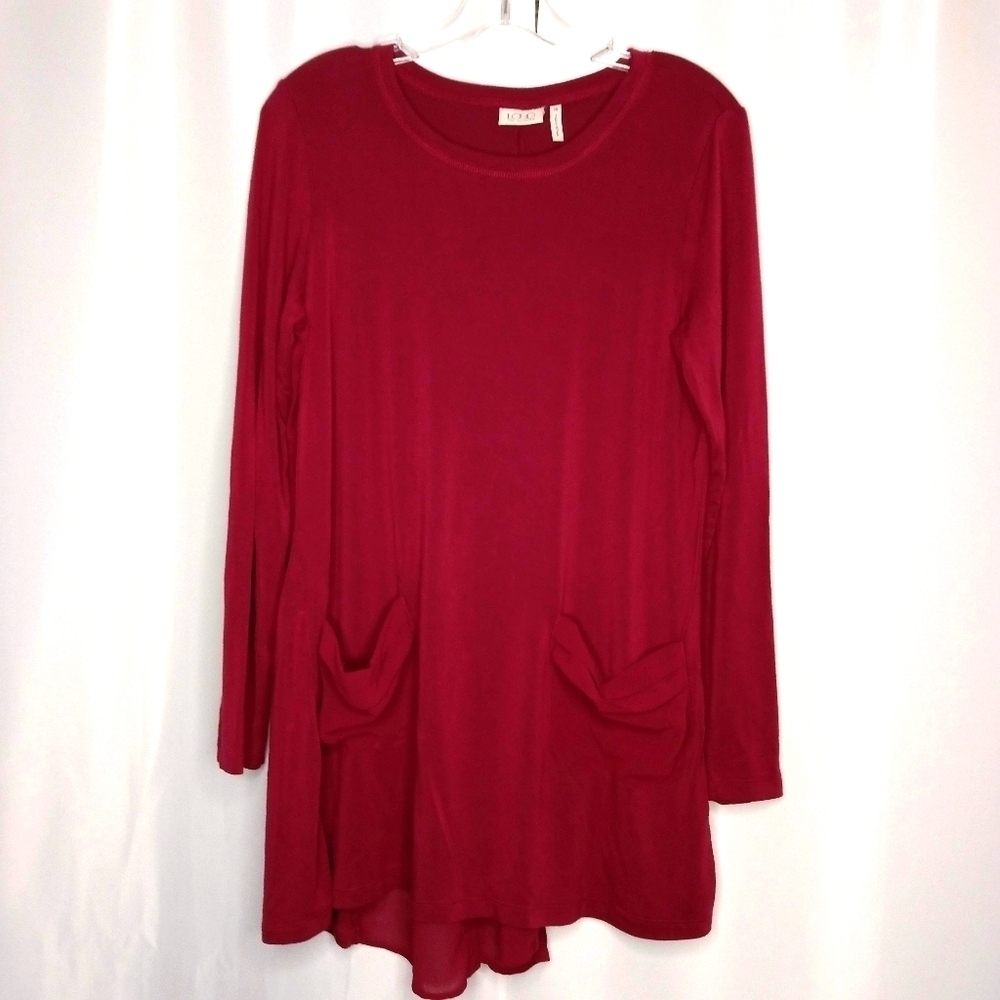 LOGO Lori Goldstein blouse